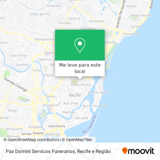 Pax Domini Servicos Funerarios mapa