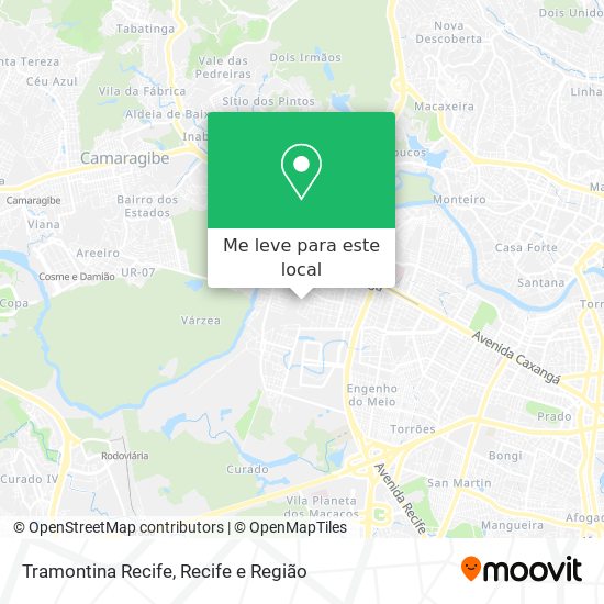 Tramontina Recife mapa