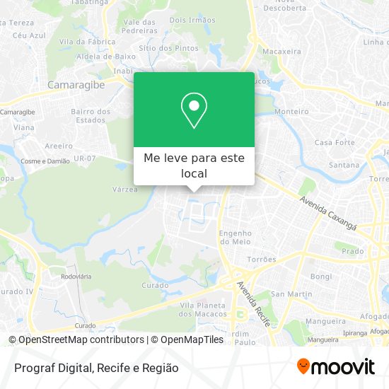 Prograf Digital mapa