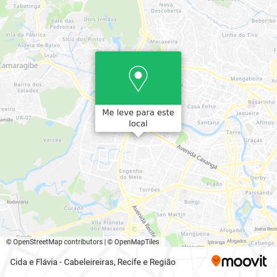 Cida e Flávia - Cabeleireiras mapa
