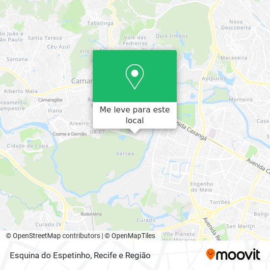 Esquina do Espetinho mapa