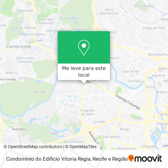 Condominio do Edificio Vitoria Regia mapa