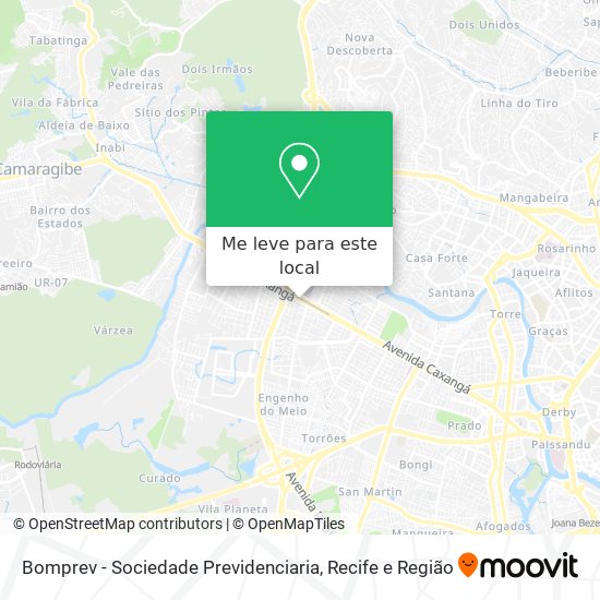 Bomprev - Sociedade Previdenciaria mapa