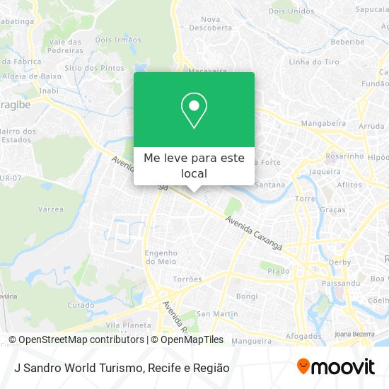 J Sandro World Turismo mapa