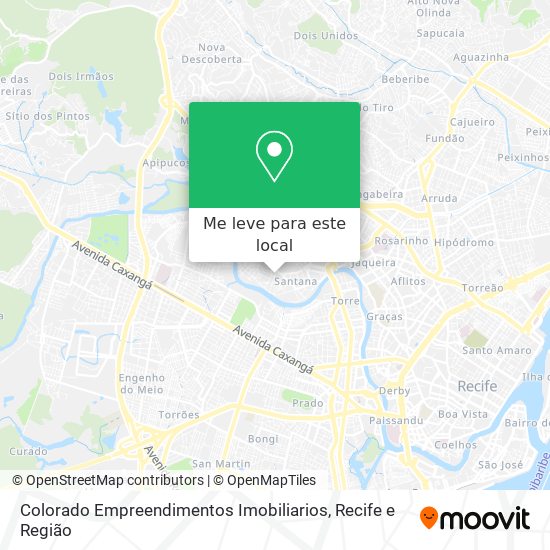 Colorado Empreendimentos Imobiliarios mapa