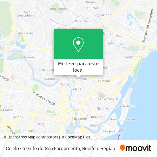 Celelu - a Grife do Seu Fardamento mapa