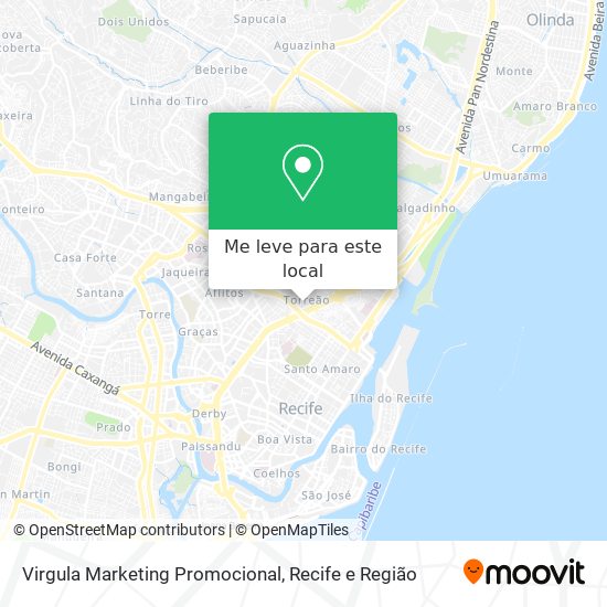 Virgula Marketing Promocional mapa