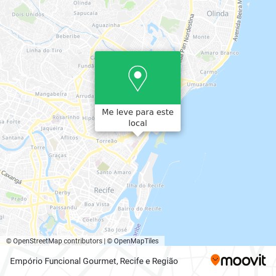 Empório Funcional Gourmet mapa