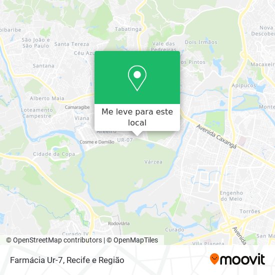 Farmácia Ur-7 mapa