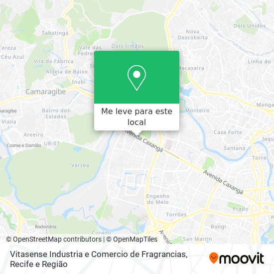 Vitasense Industria e Comercio de Fragrancias mapa