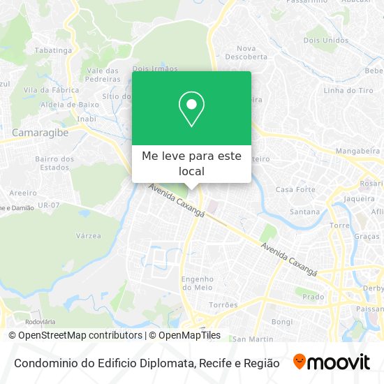Condominio do Edificio Diplomata mapa