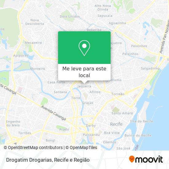 Drogatim Drogarias mapa