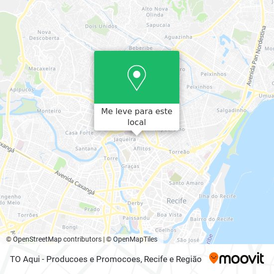 TO Aqui - Producoes e Promocoes mapa