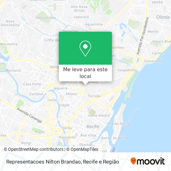 Representacoes Nilton Brandao mapa