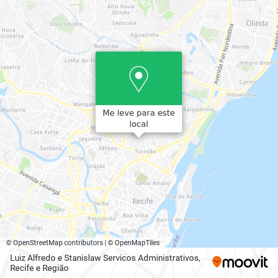 Luiz Alfredo e Stanislaw Servicos Administrativos mapa