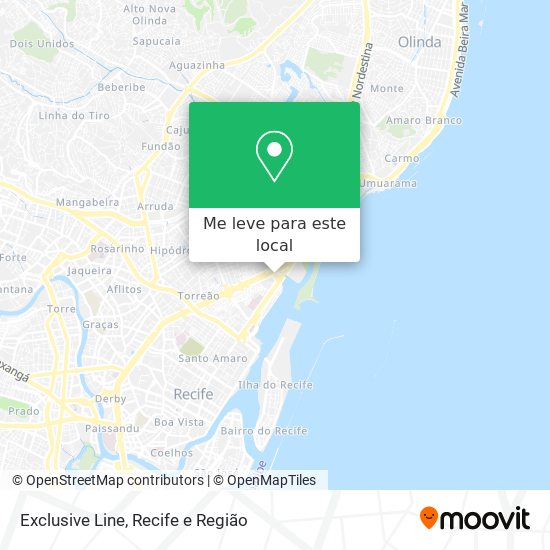 Exclusive Line mapa