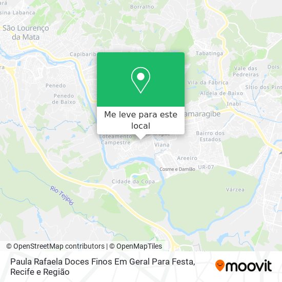 Paula Rafaela Doces Finos Em Geral Para Festa mapa