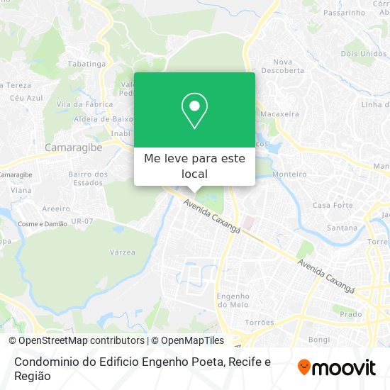 Condominio do Edificio Engenho Poeta mapa