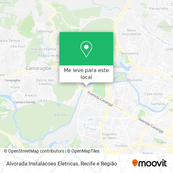 Alvorada Instalacoes Eletricas mapa