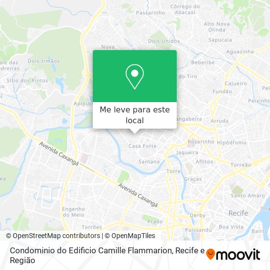 Condominio do Edificio Camille Flammarion mapa