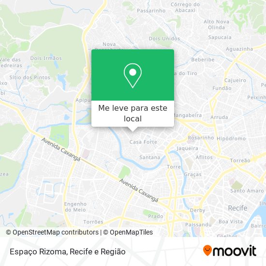 Espaço Rizoma mapa