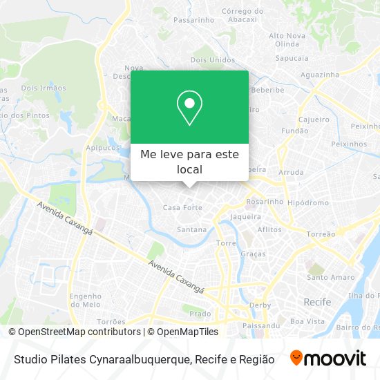Studio Pilates Cynaraalbuquerque mapa
