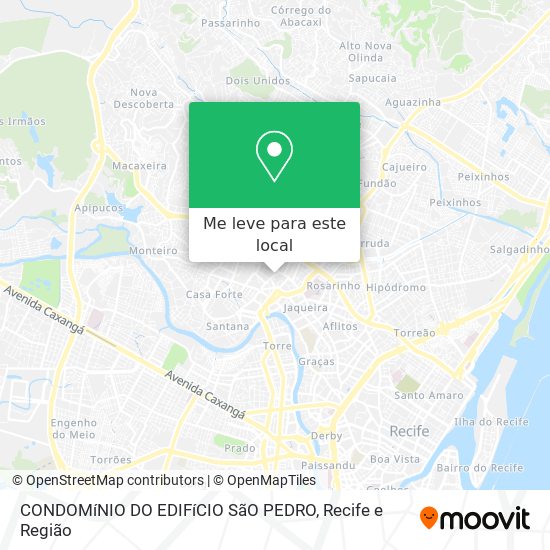 CONDOMíNIO DO EDIFíCIO SãO PEDRO mapa