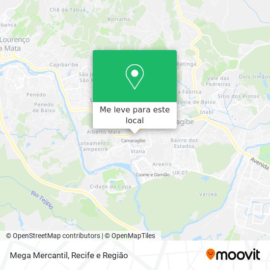 Mega Mercantil mapa