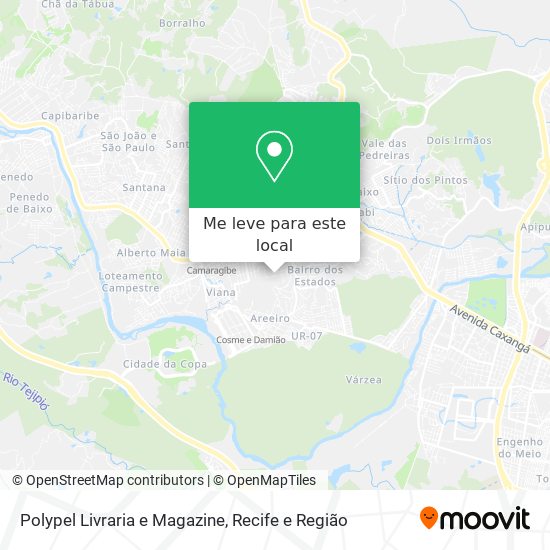 Polypel Livraria e Magazine mapa