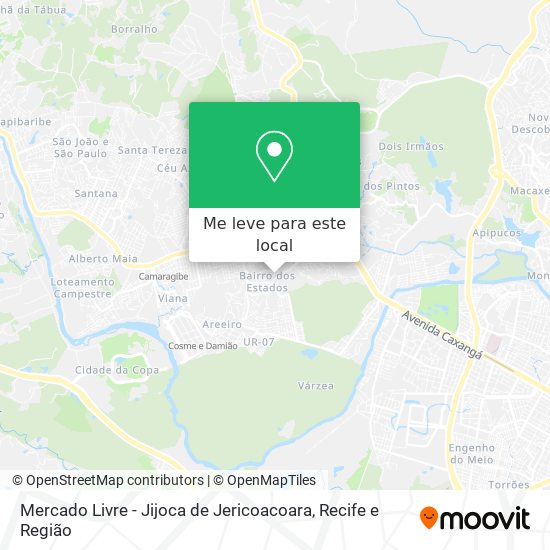 Mercado Livre - Jijoca de Jericoacoara mapa