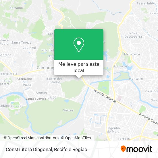 Construtora Diagonal mapa