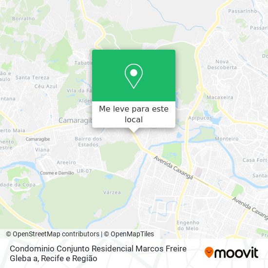 Condominio Conjunto Residencial Marcos Freire Gleba a mapa