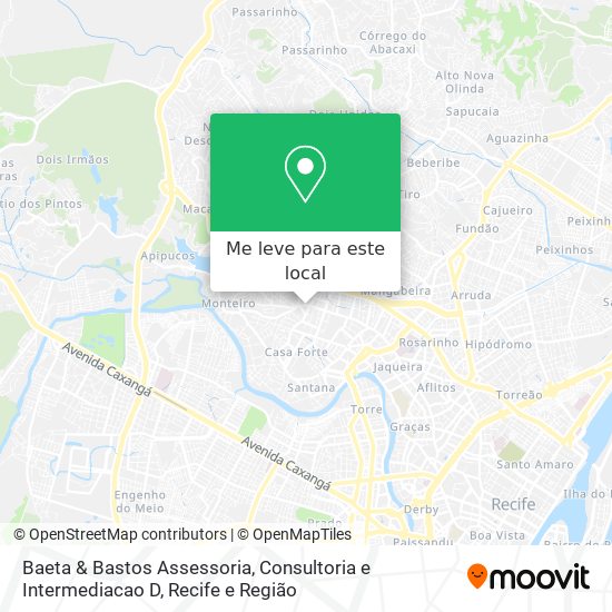 Baeta & Bastos Assessoria, Consultoria e Intermediacao D mapa