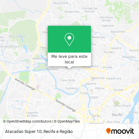 Atacadao Super 10 mapa