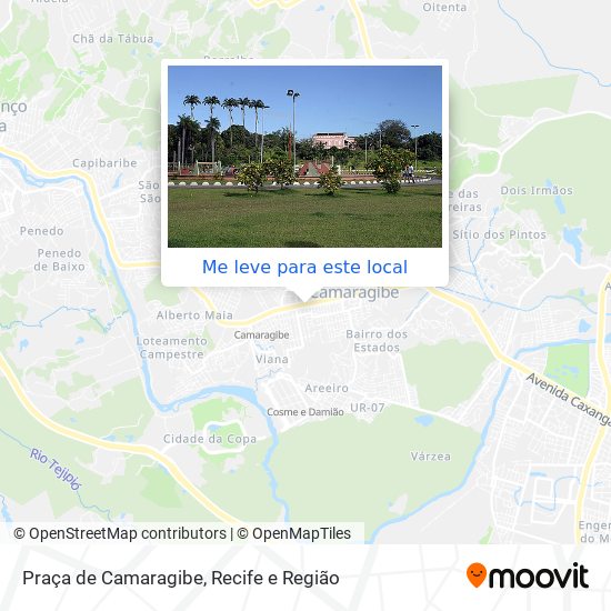 Praça de Camaragibe mapa