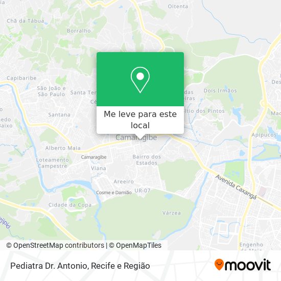 Pediatra Dr. Antonio mapa