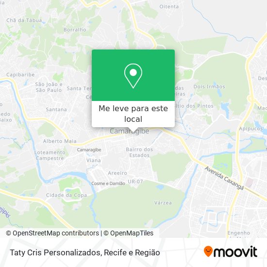 Taty Cris Personalizados mapa