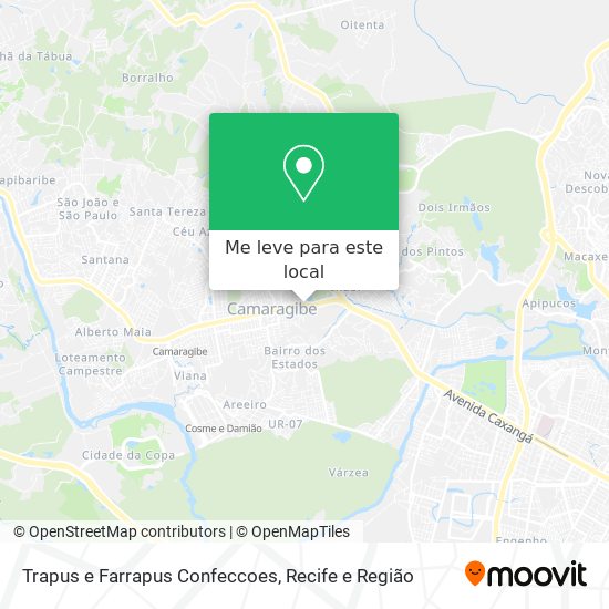 Trapus e Farrapus Confeccoes mapa