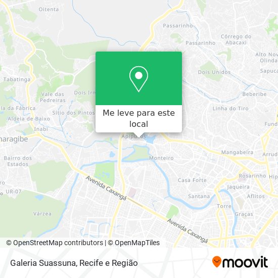 Galeria Suassuna mapa