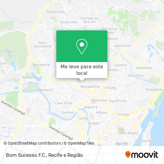 Bom Sucesso F.C. mapa