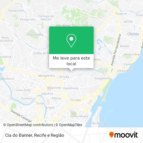 Cia do Banner mapa