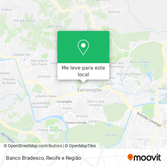 Banco Bradesco mapa