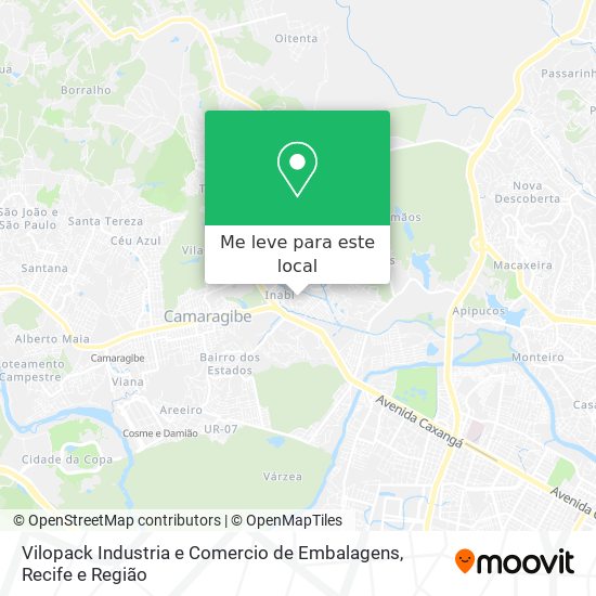 Vilopack Industria e Comercio de Embalagens mapa