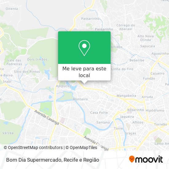 Bom Dia Supermercado mapa