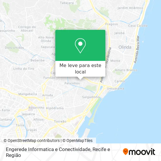 Engerede Informatica e Conectividade mapa