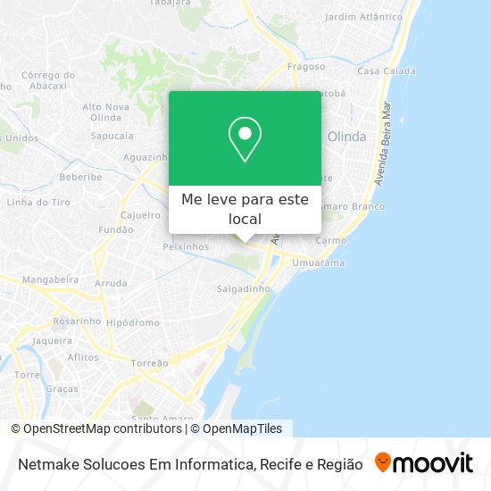 Netmake Solucoes Em Informatica mapa