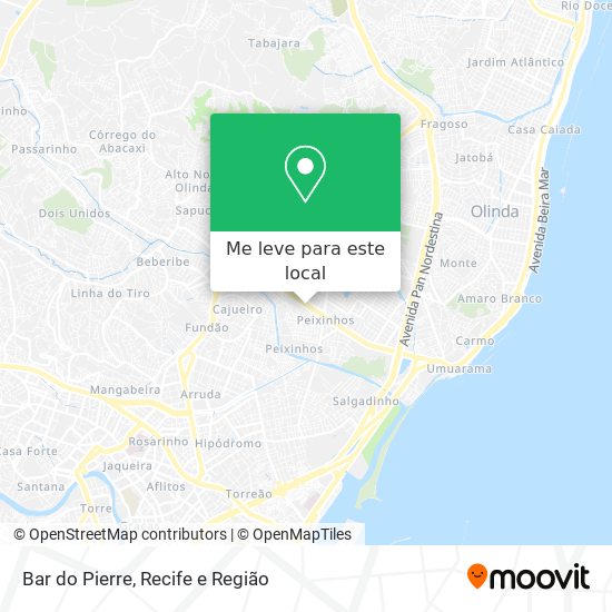 Bar do Pierre mapa