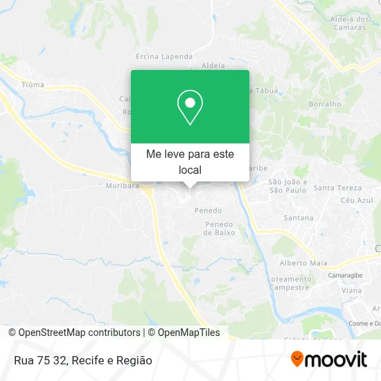 Rua 75 32 mapa