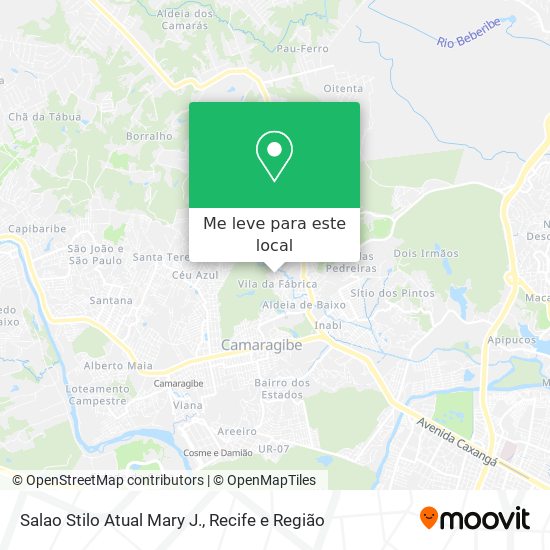 Salao Stilo Atual Mary J. mapa