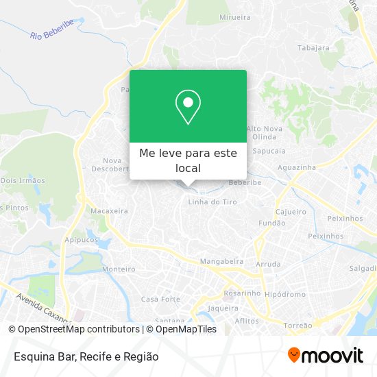 Esquina Bar mapa